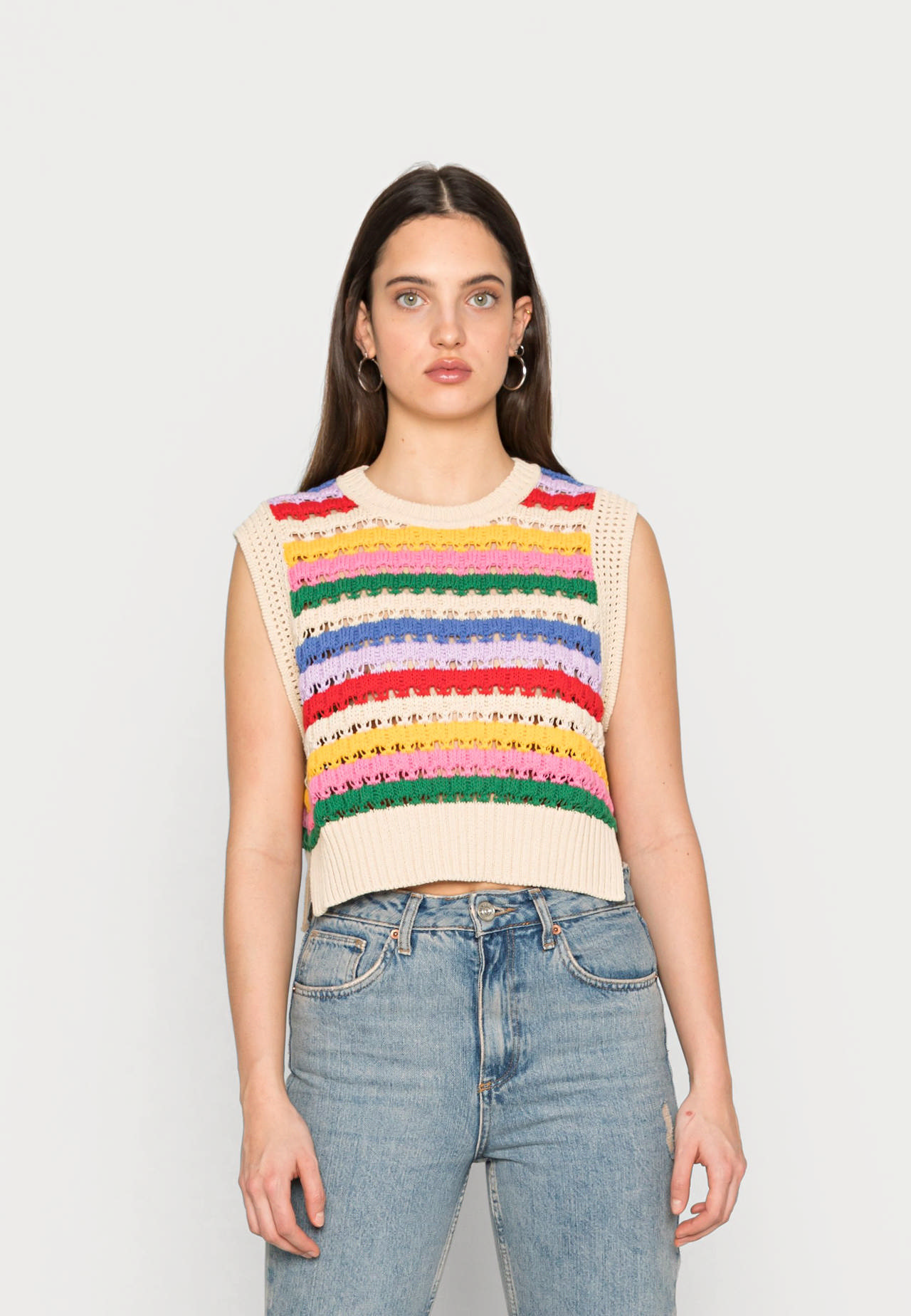 MAILINA VEST - Strikpullover /Striktrøjer